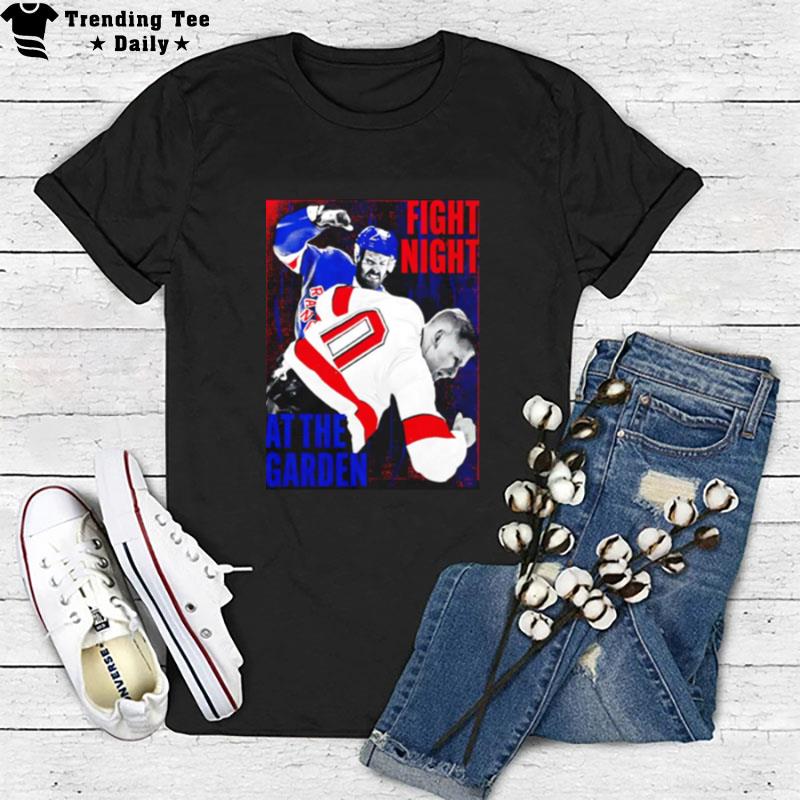 New York Rangers Fight Night At The Garden T-Shirt