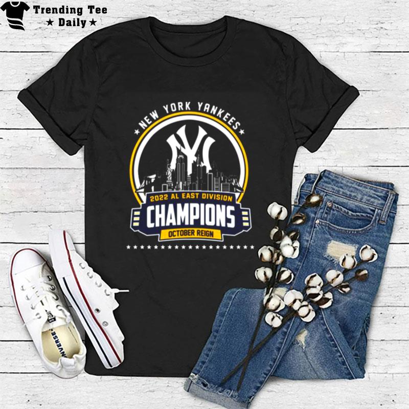 New York Yankees 2022 Al East Division Champion T-Shirt