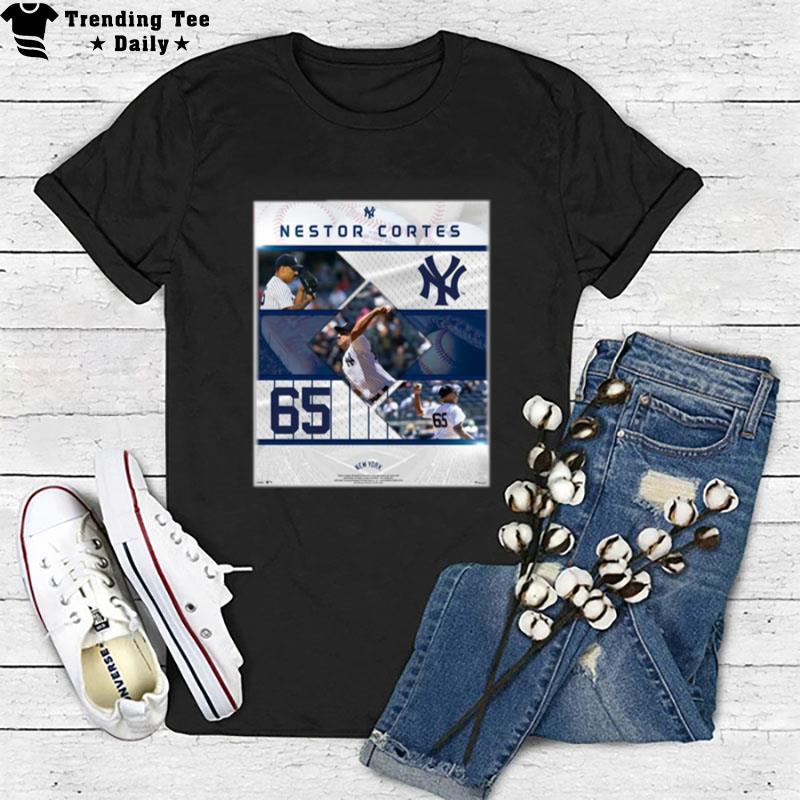 New York Yankees #65 Nestor Cortes Jr T-Shirt