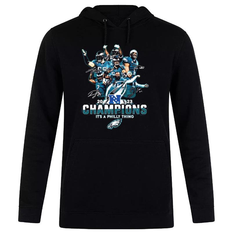 Nfc South 2023 Champions It'S A Philly Thing Signatures Hoodie