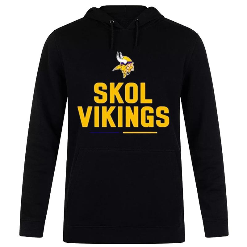 Nffl Minnesota Vikings Team Slogan Skol Vikings Hoodie