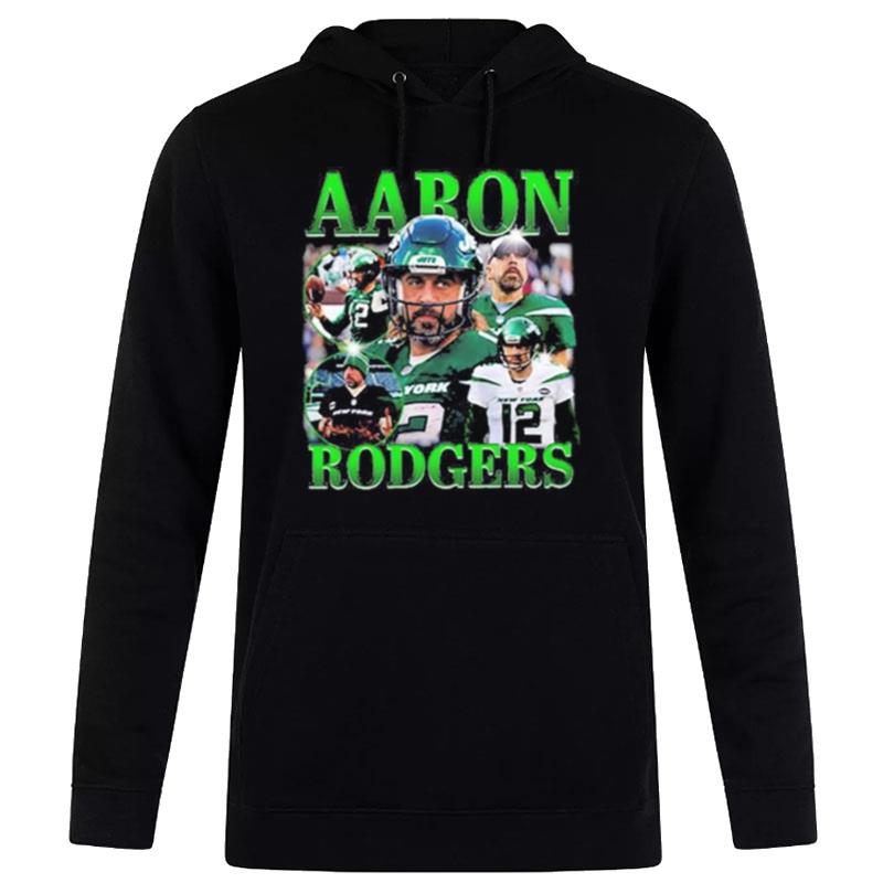 Nfl Aaron Rodgers Classic 90S Graphic Tee New York Jets Hoodie