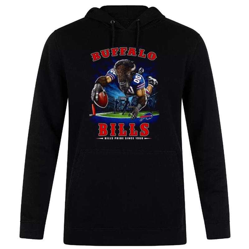 Nfl Buffalo Bills Pride Since 1960 Endzone Hoodie