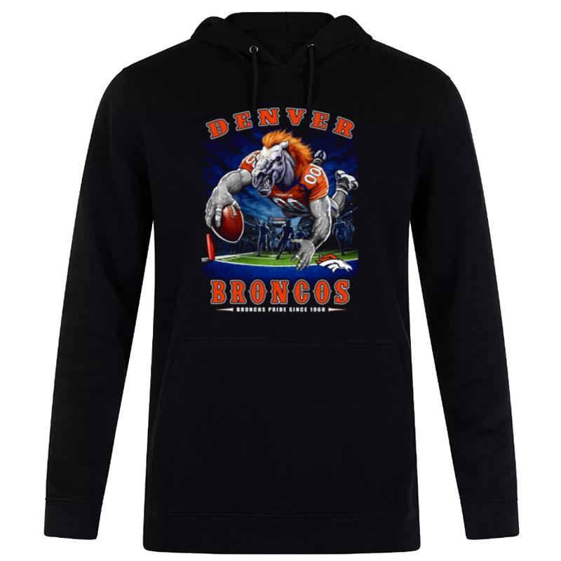 Nfl Denver Broncos Pride Since 1960 End Zone Hoodie