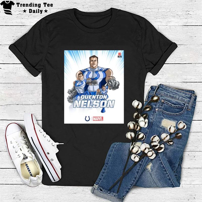 Nfl Marvel Quenton Nelson Indianapolis Colts 2022 T-Shirt