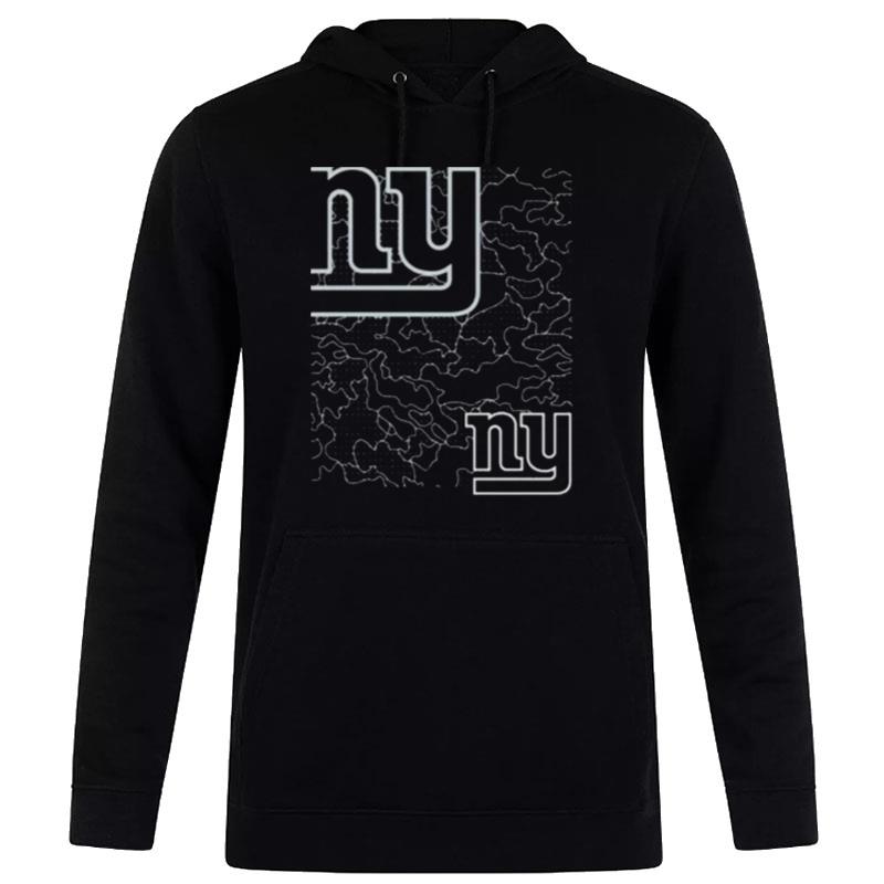 Nfl New York Giants Reflective Logo 2022 Hoodie