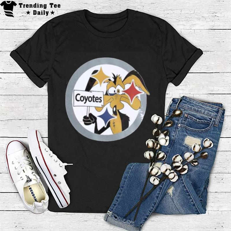 Nfl Pittsburgh Steelers Wile E. Coyote T-Shirt