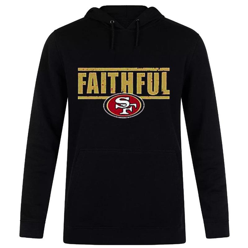 Nfl San Francisco 49Ers Faithful Short Sleeve Hoodie