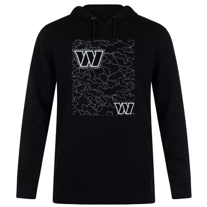 Nfl Washington Cammanders Reflective Logo 2022 Hoodie