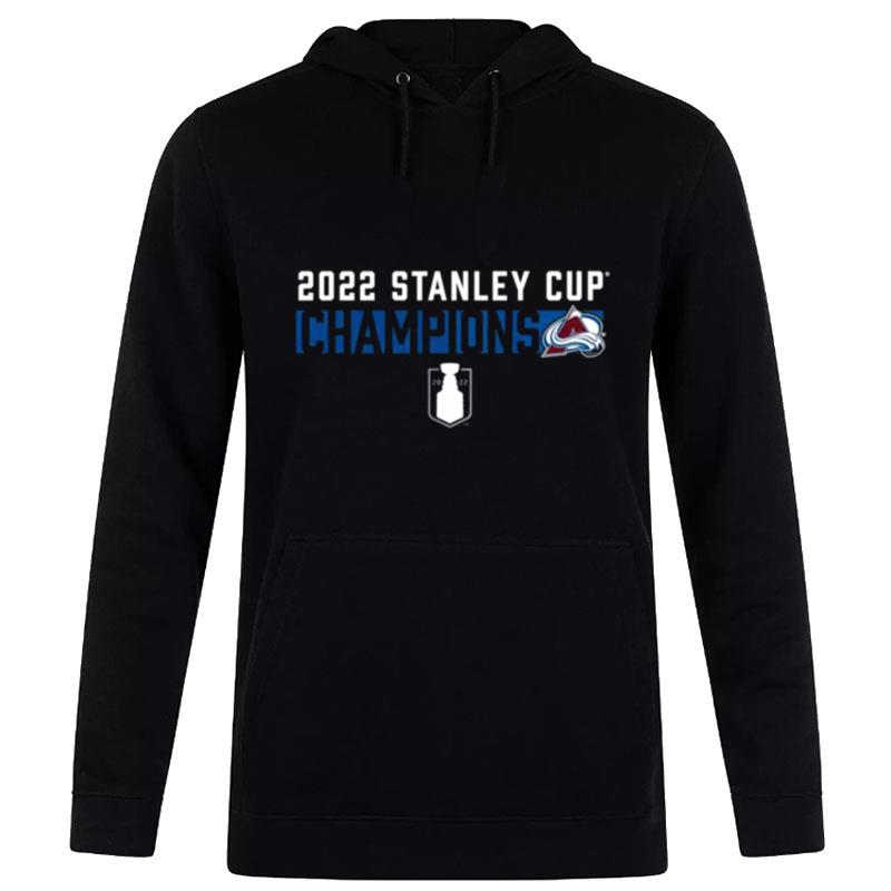 Nhl Colorado Avalanche 2022 Stanley Cup Champions Back Check Hoodie