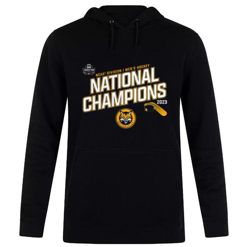 Nhl Quinnipiac Bobcats 2023 Ncaa National Champions Hoodie