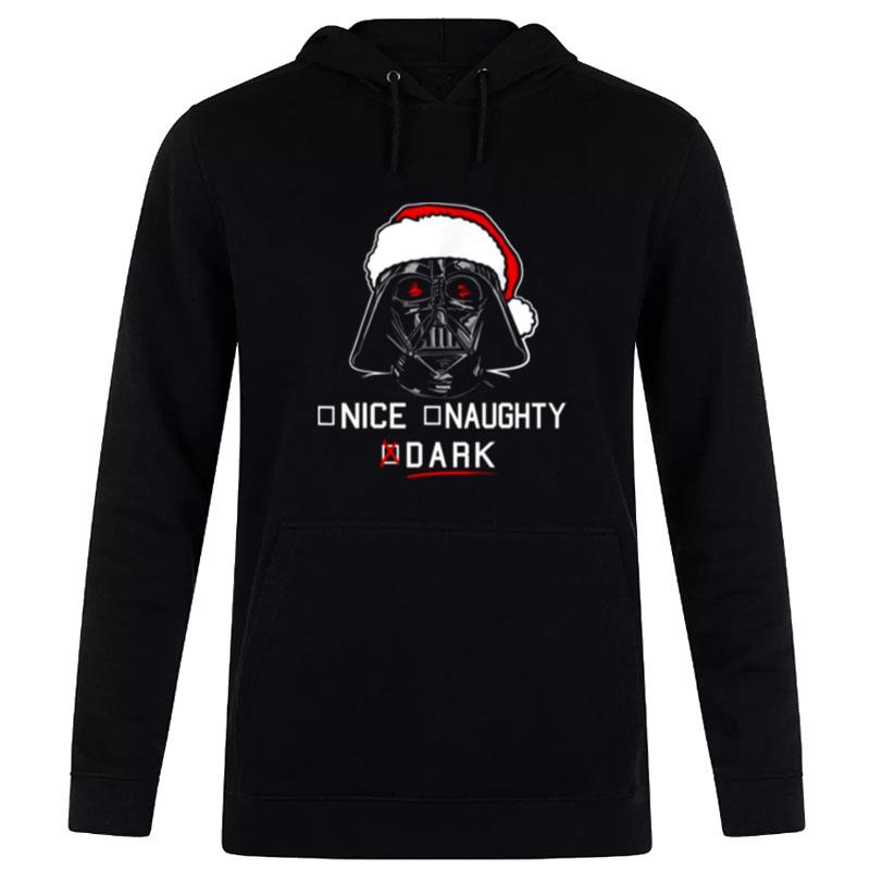 Nice Naughty Darth Vader Santa Christmas Hoodie