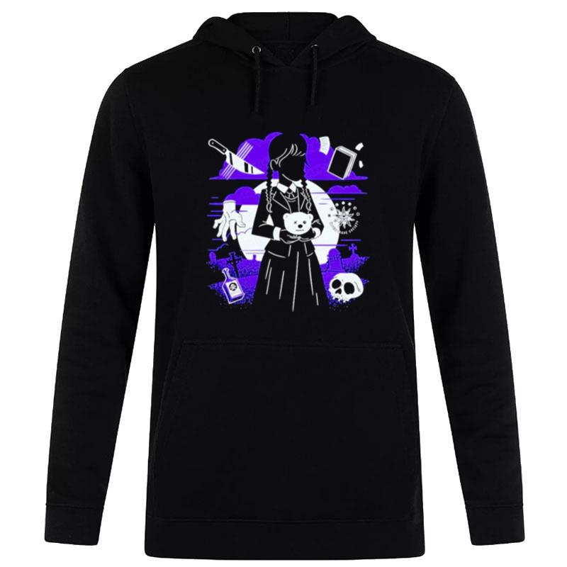 Nice Wednesday Torturer Purple Horror Hoodie