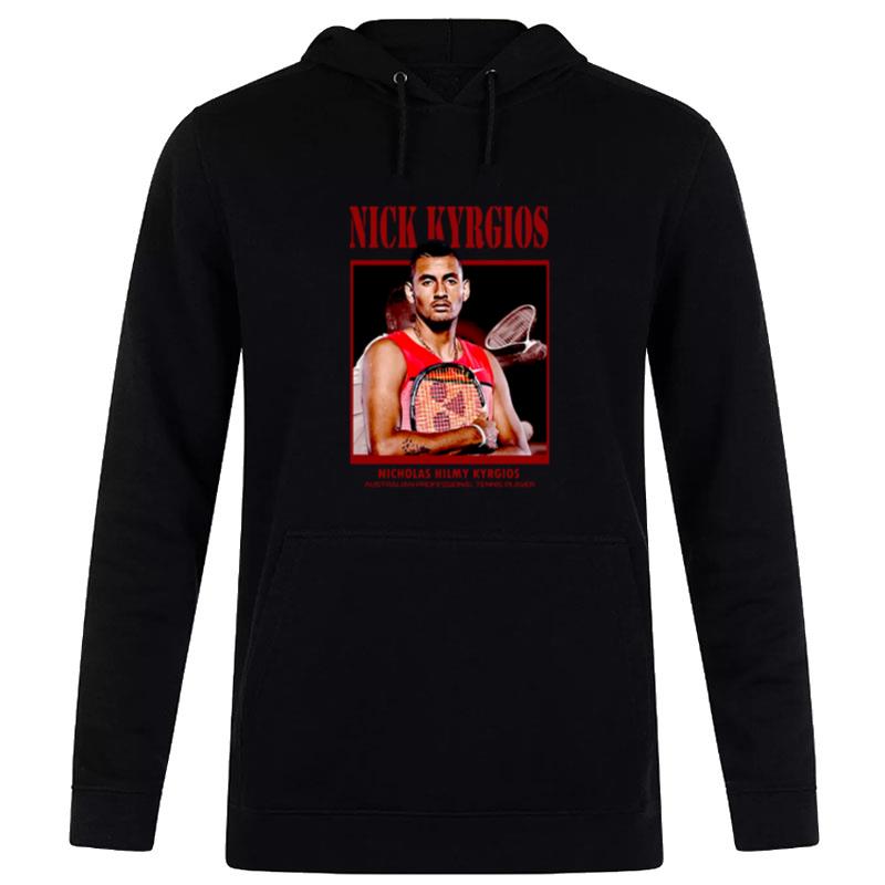 Nicholas Hilmy Kyrgios Australian Pro Tennis Player Vintage Hoodie