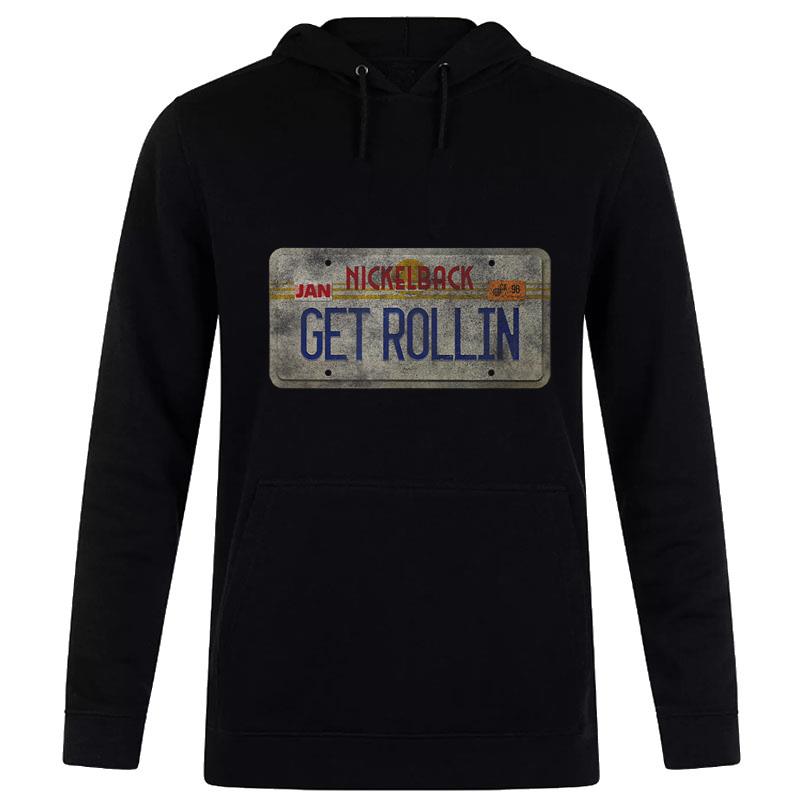 Nickelback Get Rollin' Plate Hoodie