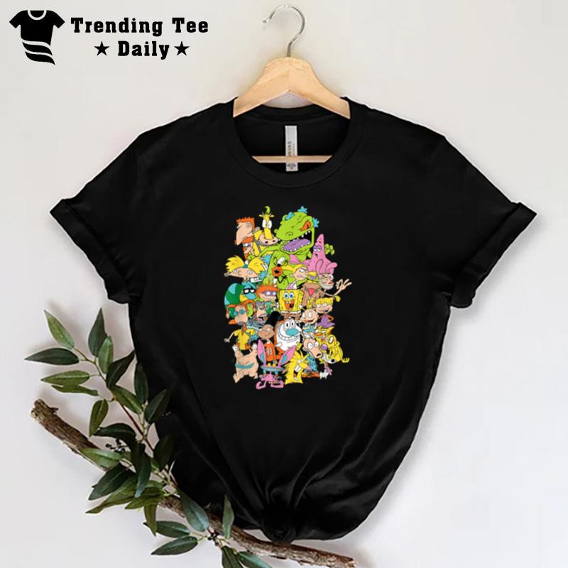 Nickelodeon Complete Nick 90S Throwback Character T-Shirt