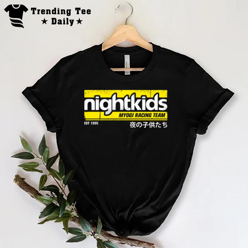 Nightkids Tee White Initial D T-Shirt