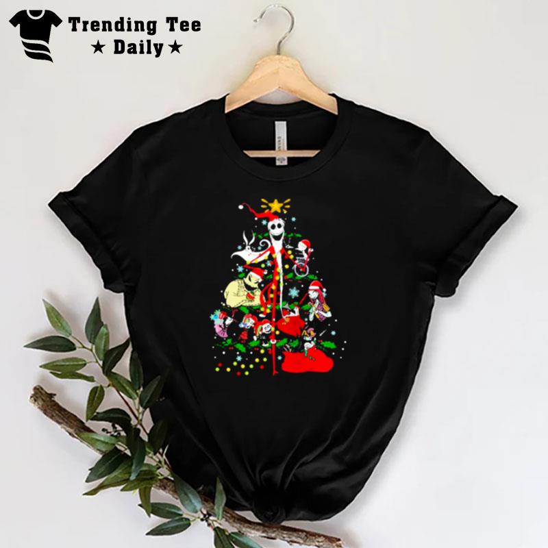 Nightmare Before Christmas Squad Tree T-Shirt