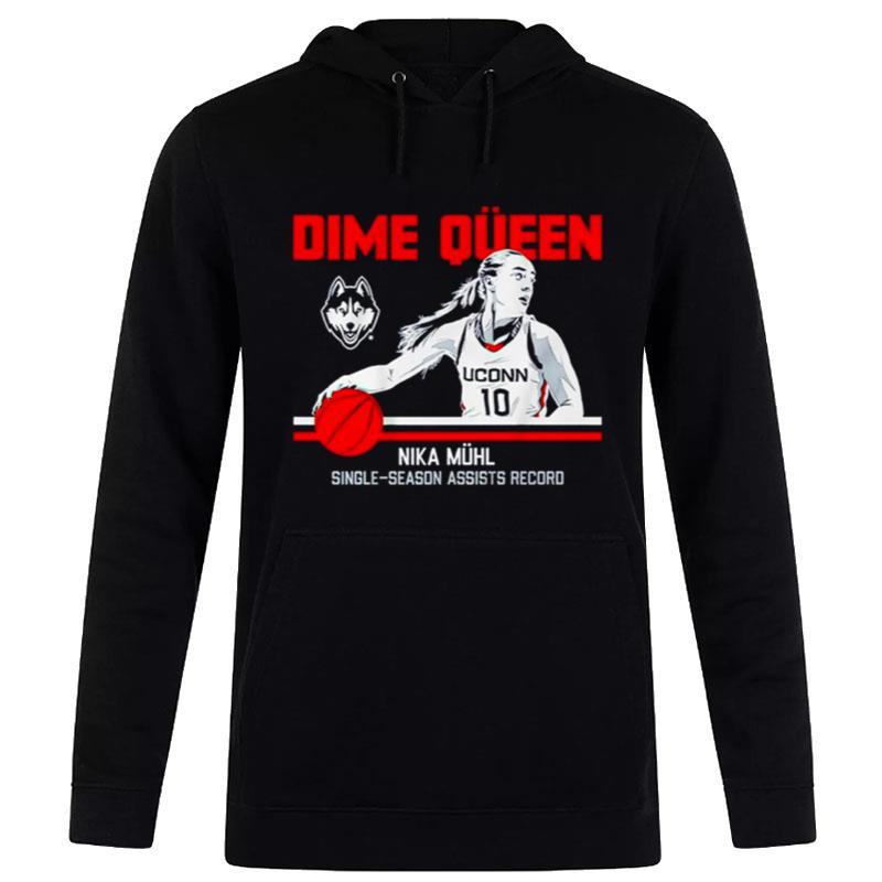 Nika M?l Dime Q?en Single Season Assists Record Hoodie