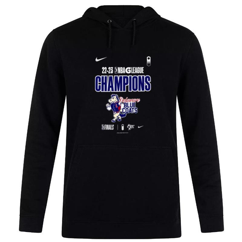 Nike 2023 Nba G League Champions Delaware Blue Coats Hoodie