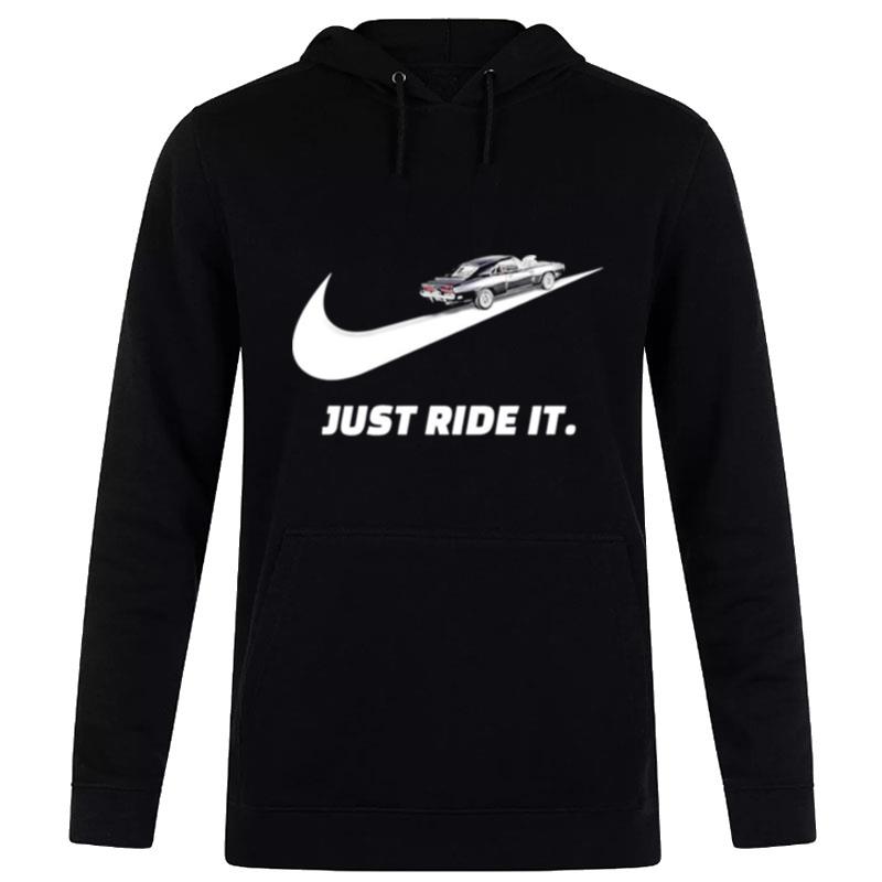 Nike Logo Car Just Ride I Hoodie