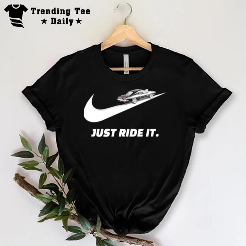 Nike Logo Car Just Ride I T-Shirt