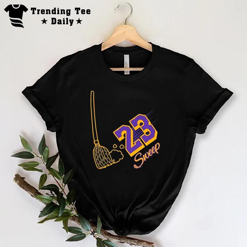 Nikola Jokic Lebron Lakers Swept 23 T-Shirt