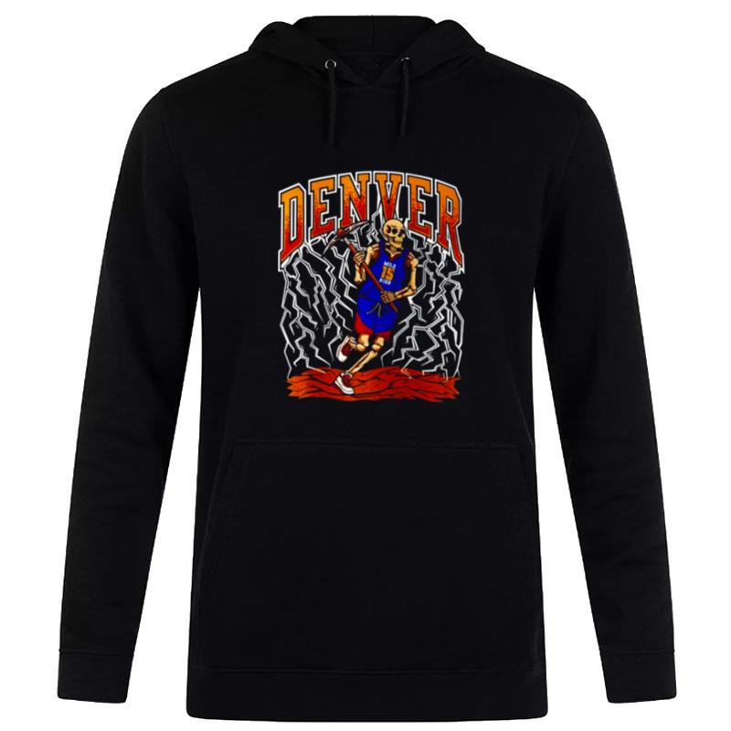 Nikola Jokic Skeleton Lightning Hoodie