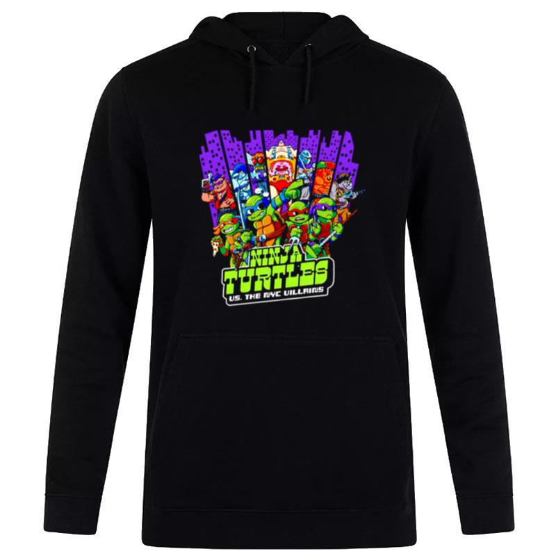 Ninja Turtles Vs. The Nyc Villains Hoodie