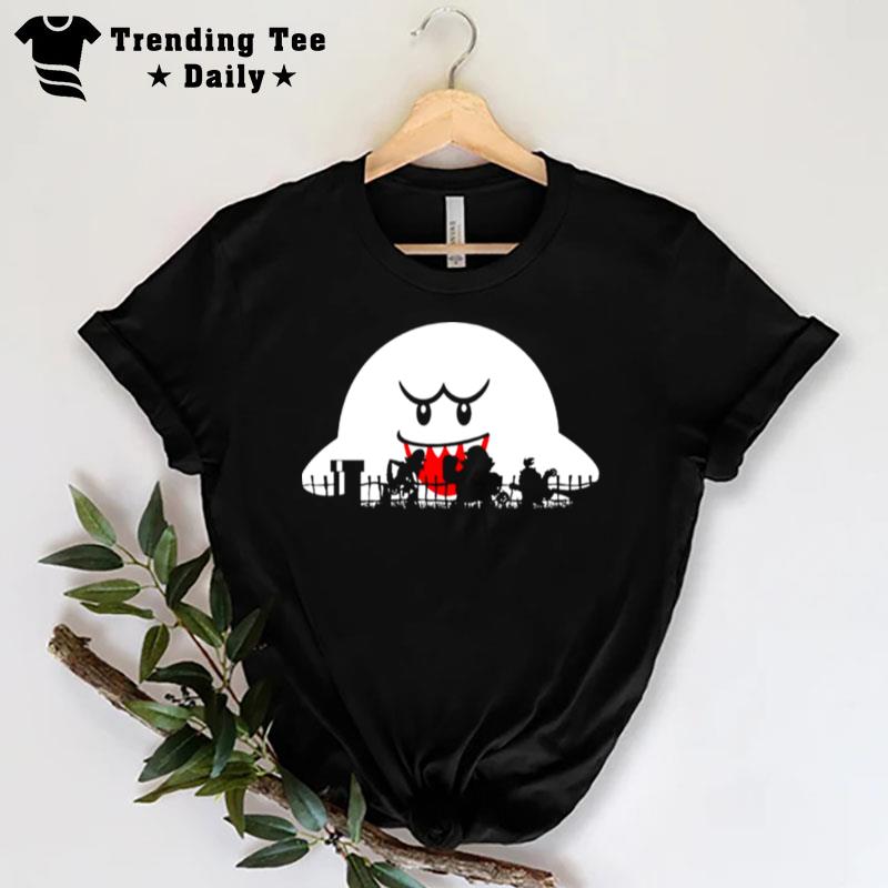 Nintendo Halloween Boo Silhouettes T-Shirt