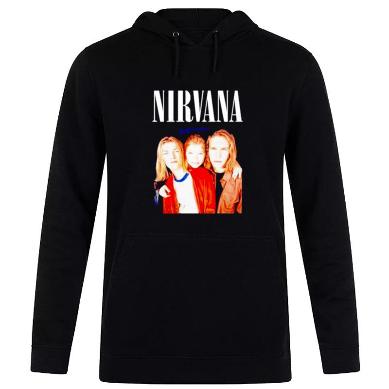 Nirvana Hanson Mashup 90'S Pop Punk Band Fan Hoodie