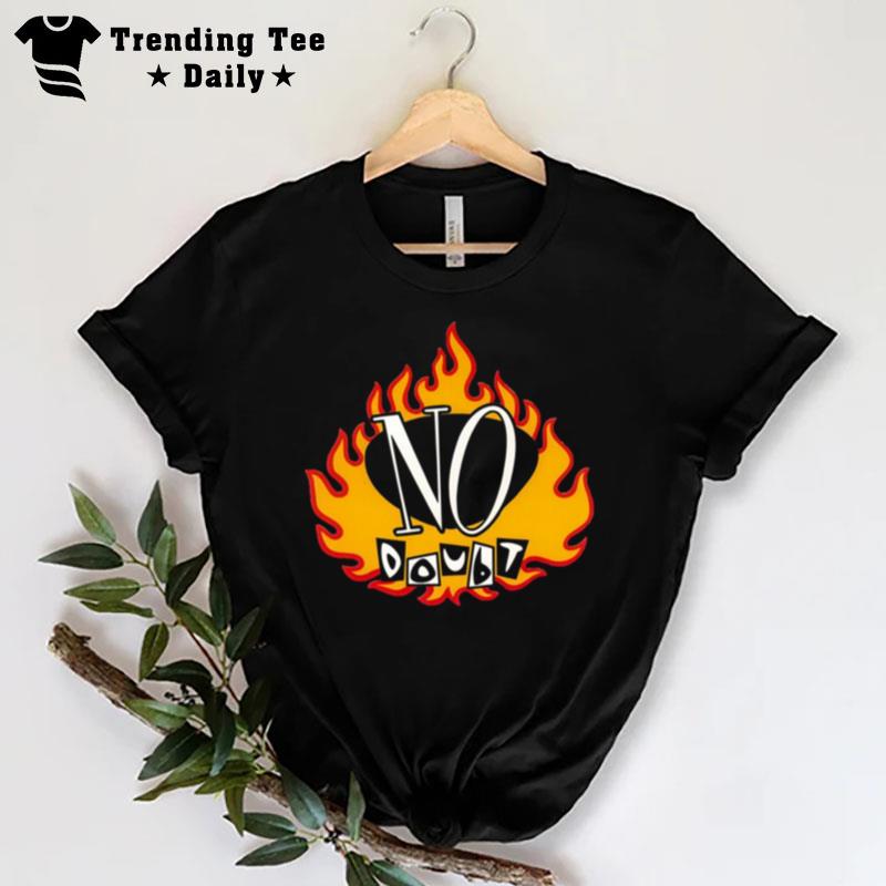 No Doubt Flame Logo Blake Shelton T-Shirt