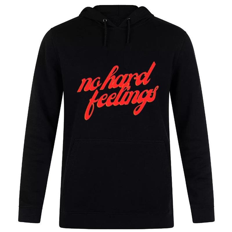 No Hard Feelings Red Tex Hoodie