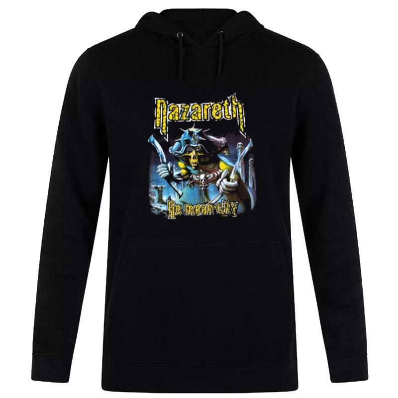 No Mean City Heavy Metal Black Nazareth Band Hoodie