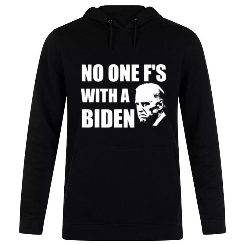 No One F'S With A Biden Hot Mic Hoodie