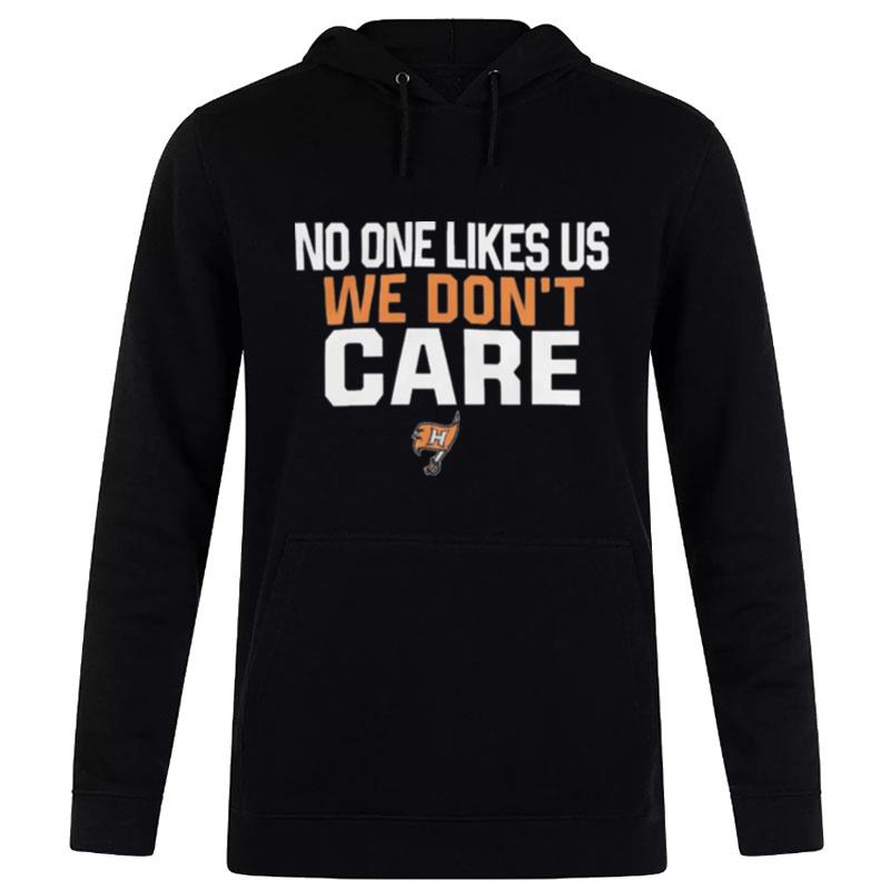 No One Likes Us We Don'T Care Hoover Bucs Football Hoodie