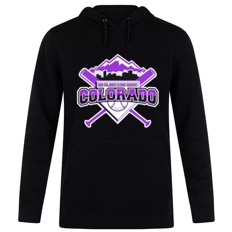 No Place Like Home Colorado Baseball Hoodie