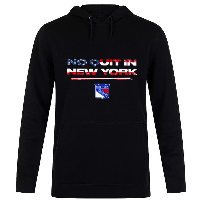 No Quit In Ny Stars Stripes American Flag Hoodie