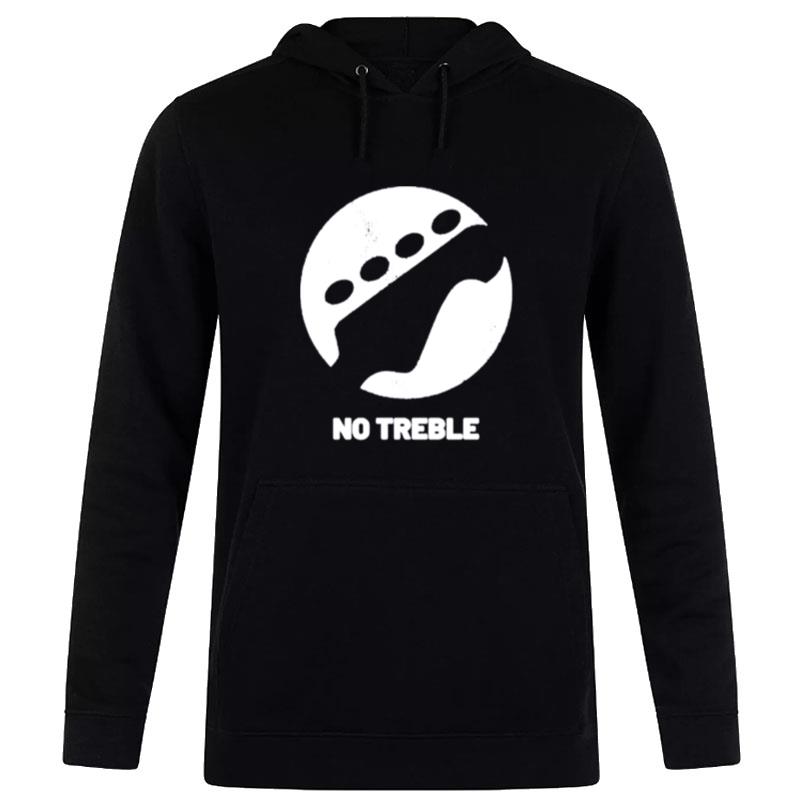 No Treble Logo Hoodie