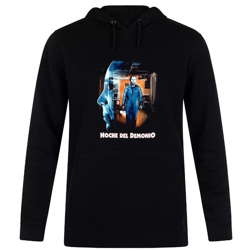 Noche Del Demonio Scary Movie Halloween Hoodie