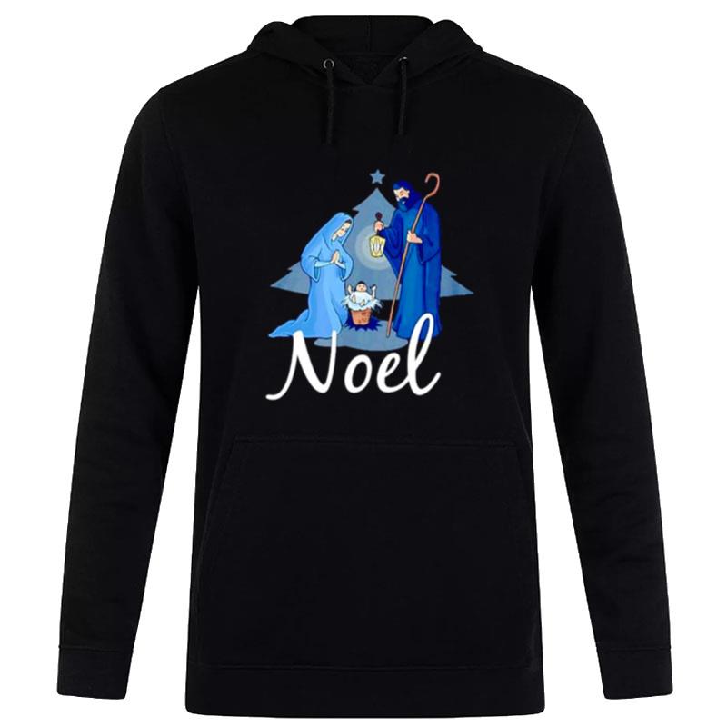 Noel Christmas Advent Nativity Scene North Star Baby Hoodie