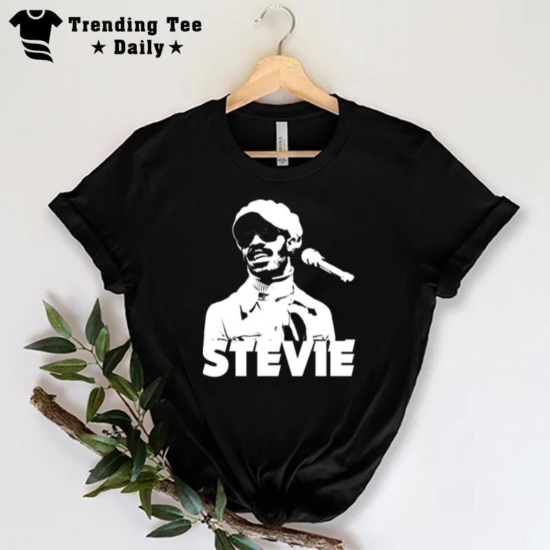 Noir Art Of Stevie Wonder T-Shirt