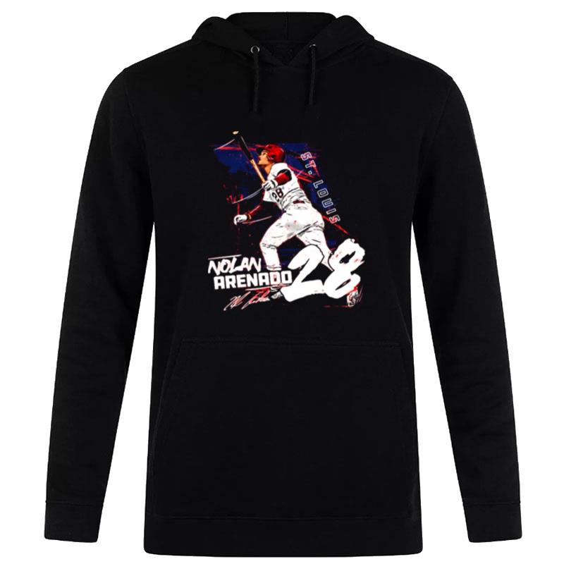 Nolan Arenado 28 St. Louis Baseball Vintage Hoodie