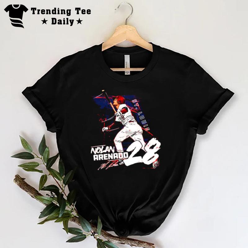 Nolan Arenado 28 St. Louis Baseball Vintage T-Shirt