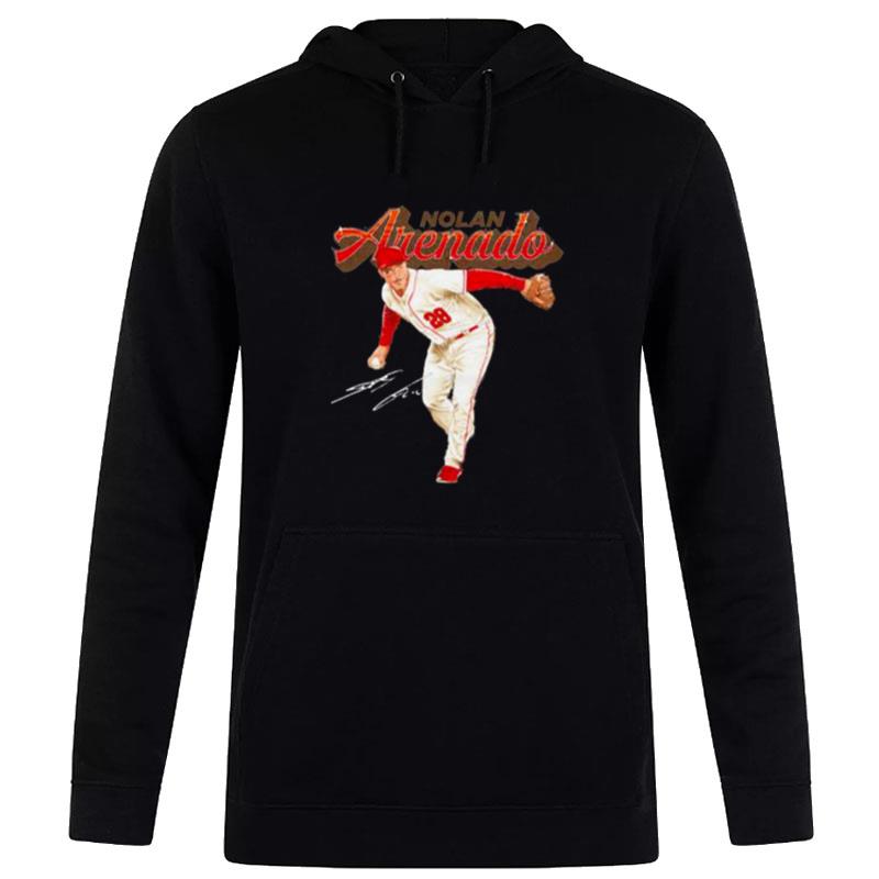 Nolan Arenado St. Louis Cardinals Pitch Baseball Hoodie