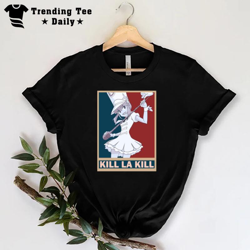 Nonon Jakuzure Kill La Kill Kiru Ra Kiru Hope Vintage Vector Anime T-Shirt