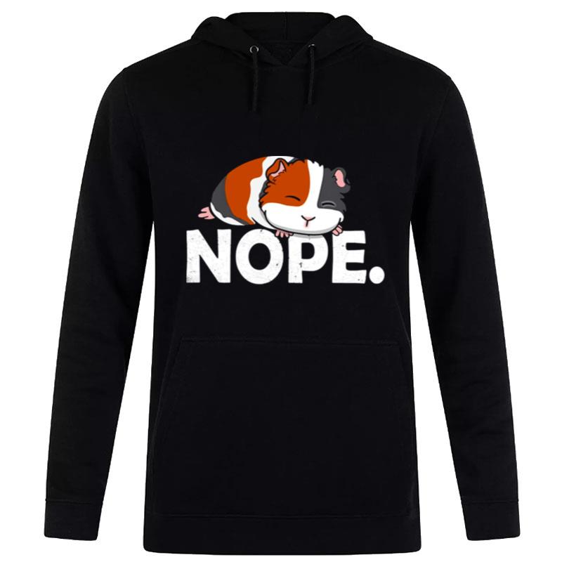 Nope I'M Lazy Guinea Pig Hoodie