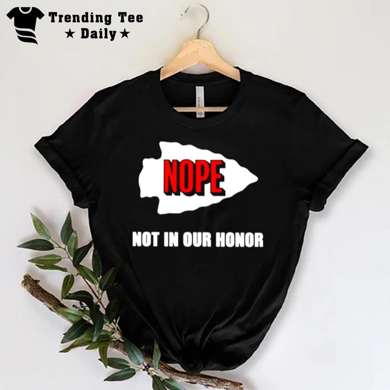 Nope Not In Our Honor Kansas Map T-Shirt