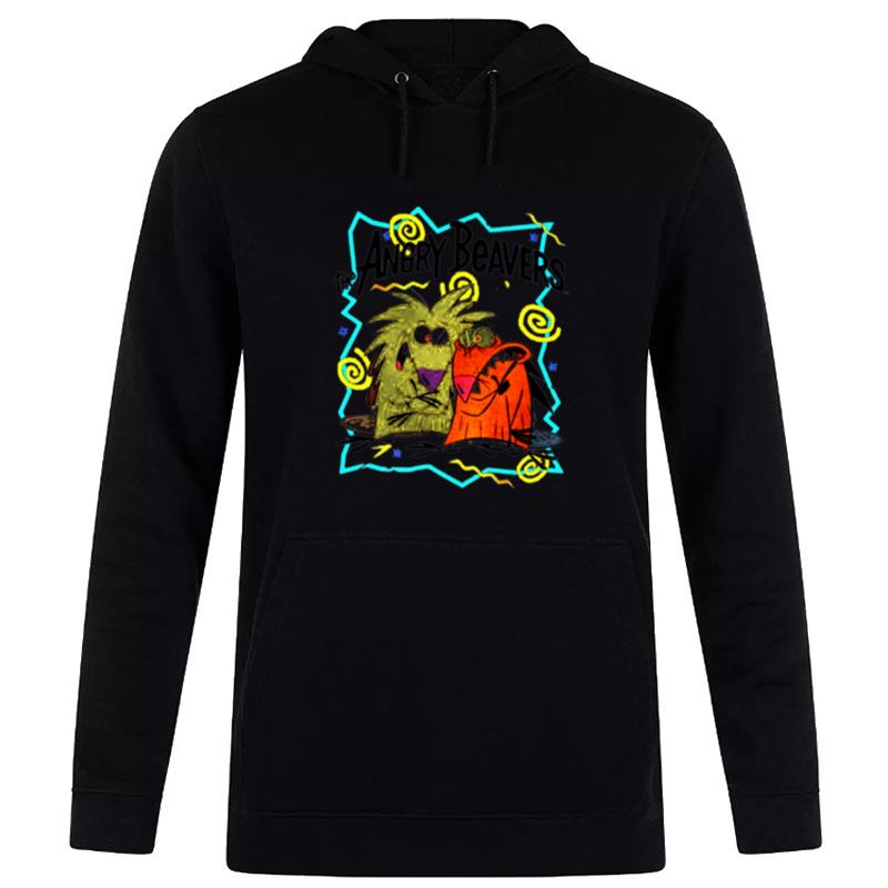 Norbert Foster And Daggett Beaver The Angry Beavers Hoodie