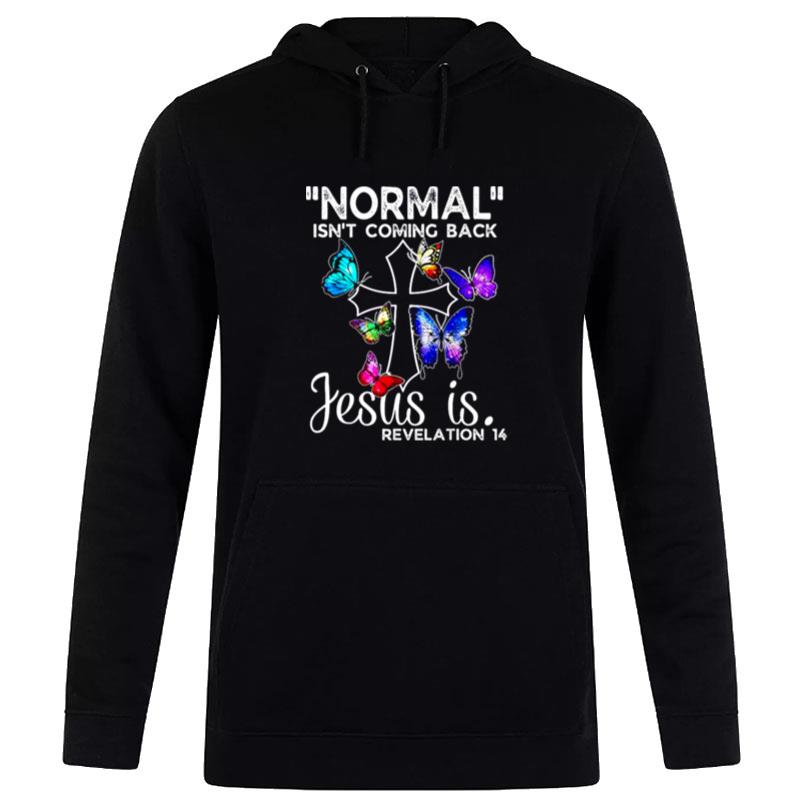 Normal Isn'T Coming Back Jesus Is Revelation Hoodie